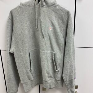 Champion Light Gray Men's Hoodie